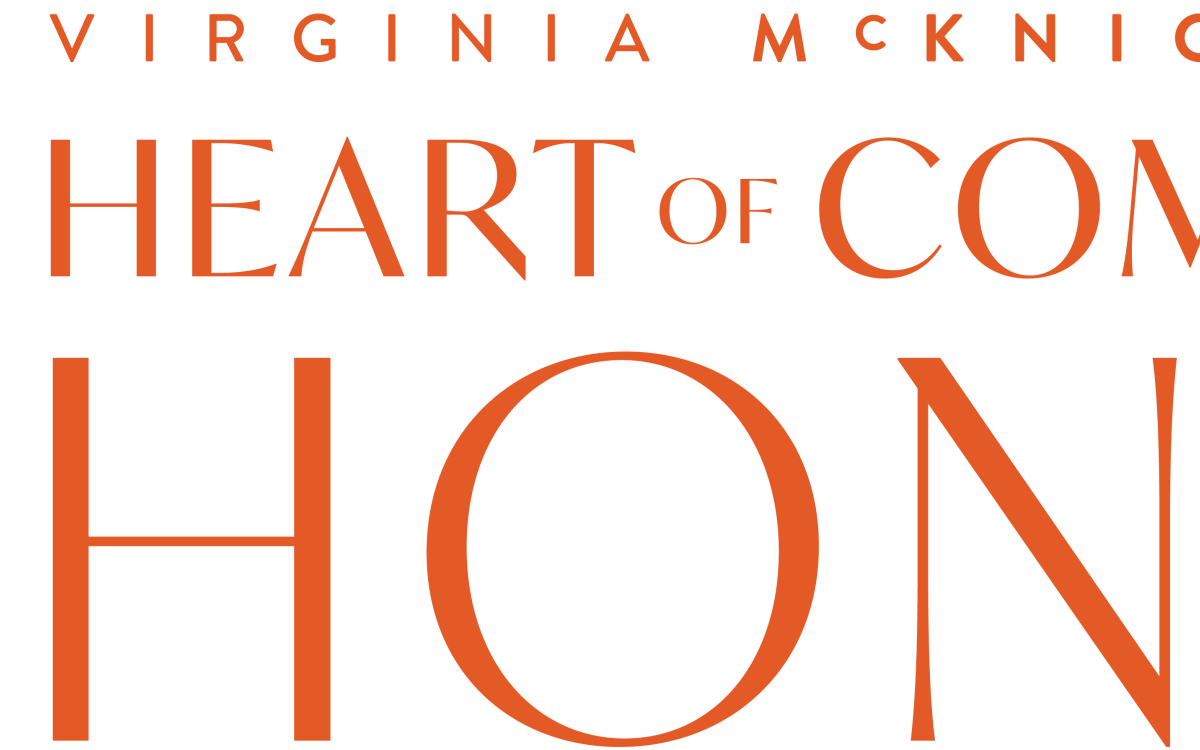 Virginia McKnight Binger Heart of Community Honor logo